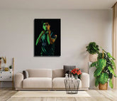 Naseem Shah - cricket wall art